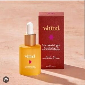 Whind Marrakech Light Illuminating Magic Oil Argan Olive Amber 1.1 FL OZ NIB